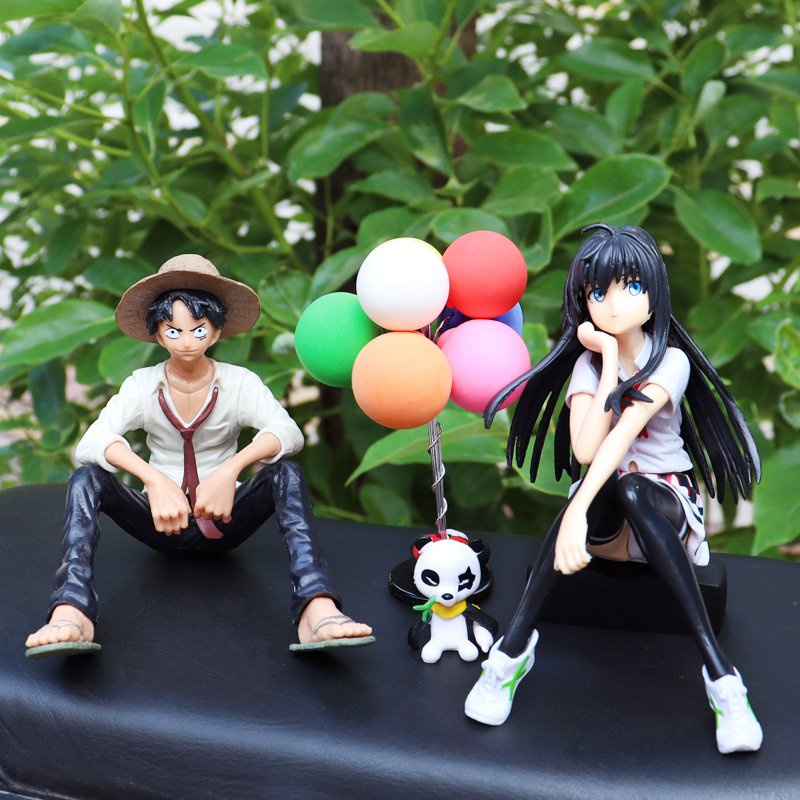 Set Mô Hình Nhân Vật Onepiece Trang Trí Taplo Ô Tô, Bàn Làm Việc