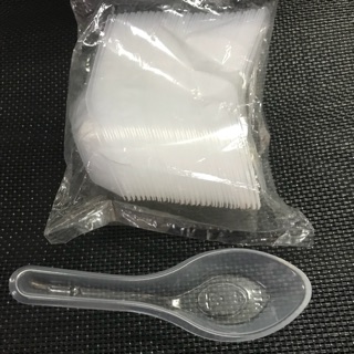 Muỗng canh trong suốt bich 50 cái