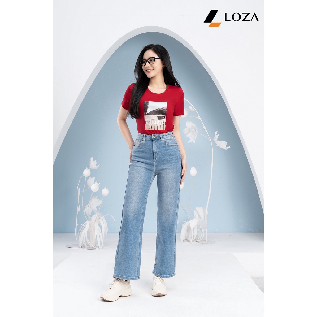 Áo phông in hình Choose chất liệu Cotton Compact form vừa LOZA - PT502068