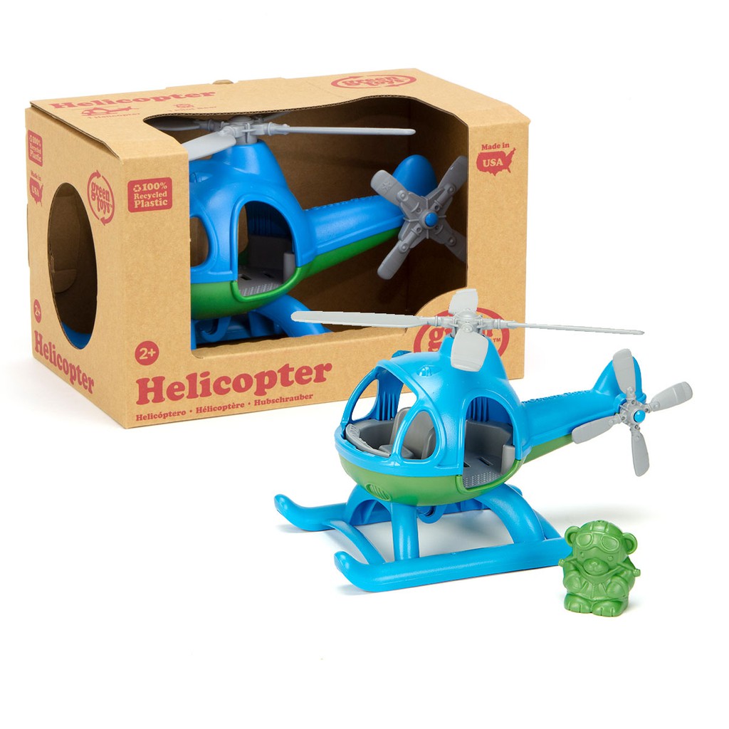 Đồ chơi máy bay trực thăng Green Toys - Xanh dương