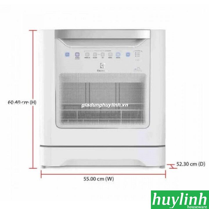 Freeship Máy rửa chén bát Electrolux ESF6010BW - 1480W