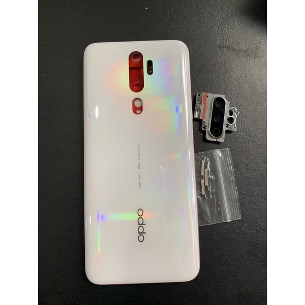 Bộ vỏ zin new Oppo A9 2020 / A5 2020 (gồm lưng ,sườn, xương , phím bấm và kính camera)