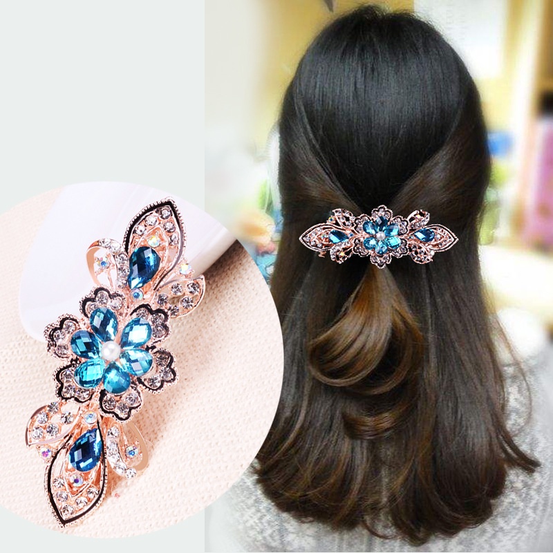 Kẹp Tóc Đính Đá Thời Trang Cho Nữ