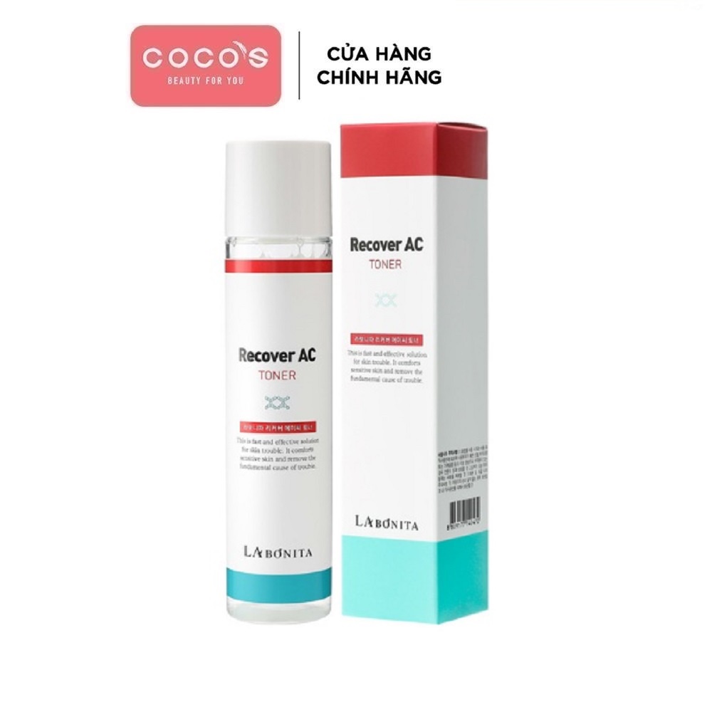 Toner Làm Dịu Da Và Cấp Ẩm Dành Cho Da Mụn La Bonita Recover AC Toner 120ml