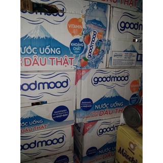 Thùng 24 chai nước uống Goodmood chai 455ml