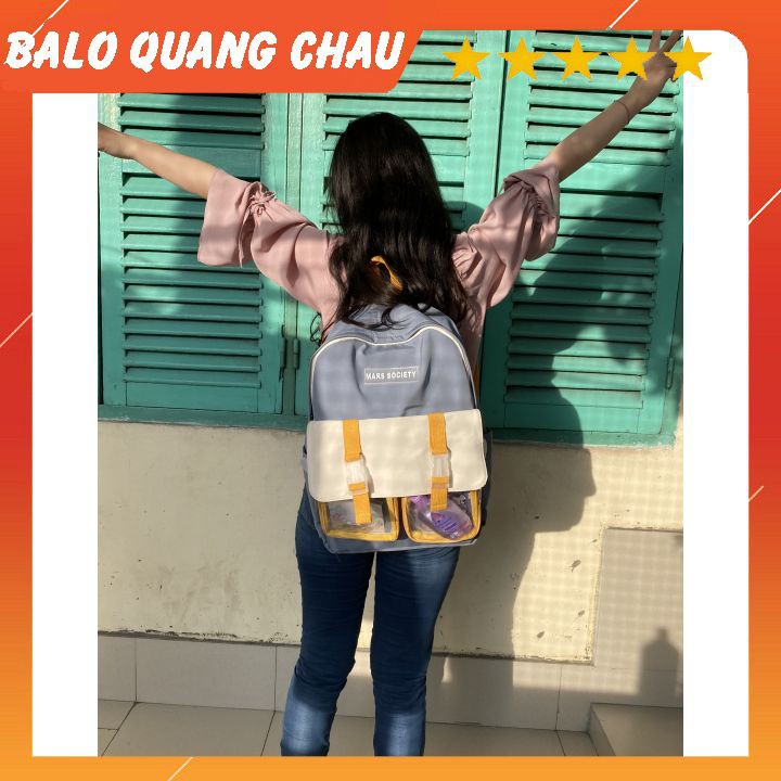 balo nữ 🍀FREESHIP🍀 balo đi học nam nữ cực chất vải đẹp TẶNG KÈM STICKER HÌNH THẬT SHOP CHỤP - Hàng Quảng Châu Cao Cấp