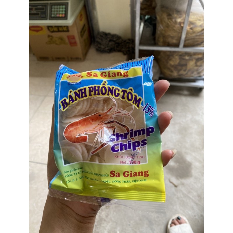 Bánh phồng tôm sa giang