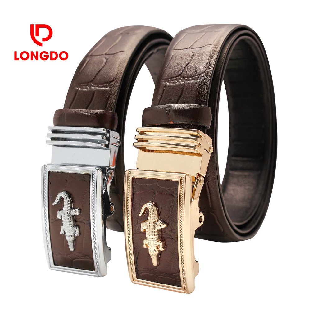 Thắt lưng nam đẹp - Cam kết 100% da bò thật - Bảo hành 5 năm - Thương hiệu uy tín Longdo Leather - TL01
