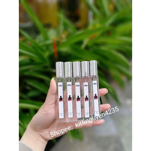 Chai chiết 10ml Red vanilla/Wonder rose/Nuit/Pink