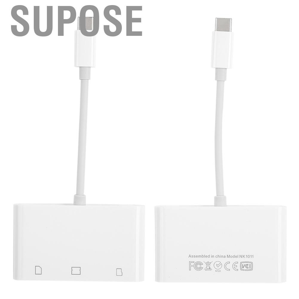 Đầu Đọc Thẻ Nhớ Supose Nk 1011 Type C Cf Sdtf 3 Trong 1 | BigBuy360 - bigbuy360.vn