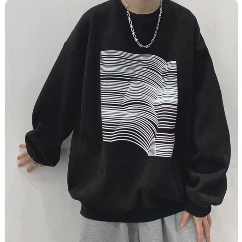 Áo Sweater Nỉ Bông Love Wins Thu Đông Ulzzang hiphop In Unisex Form Rộng