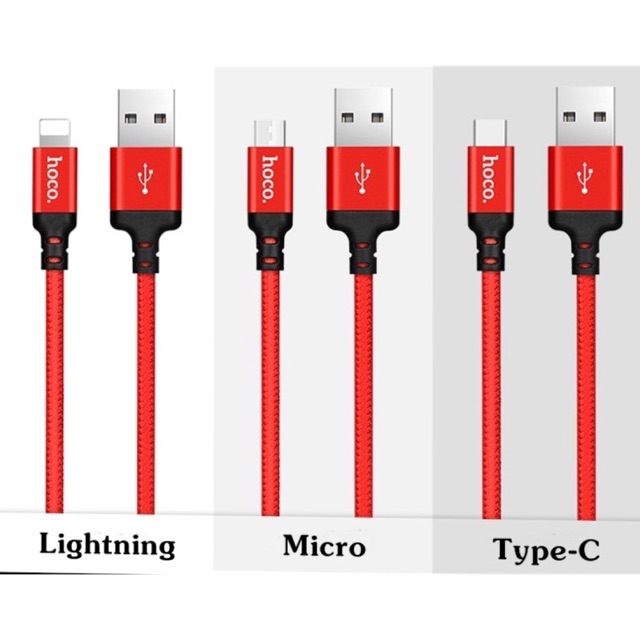 Cáp Sạc Hoco X14