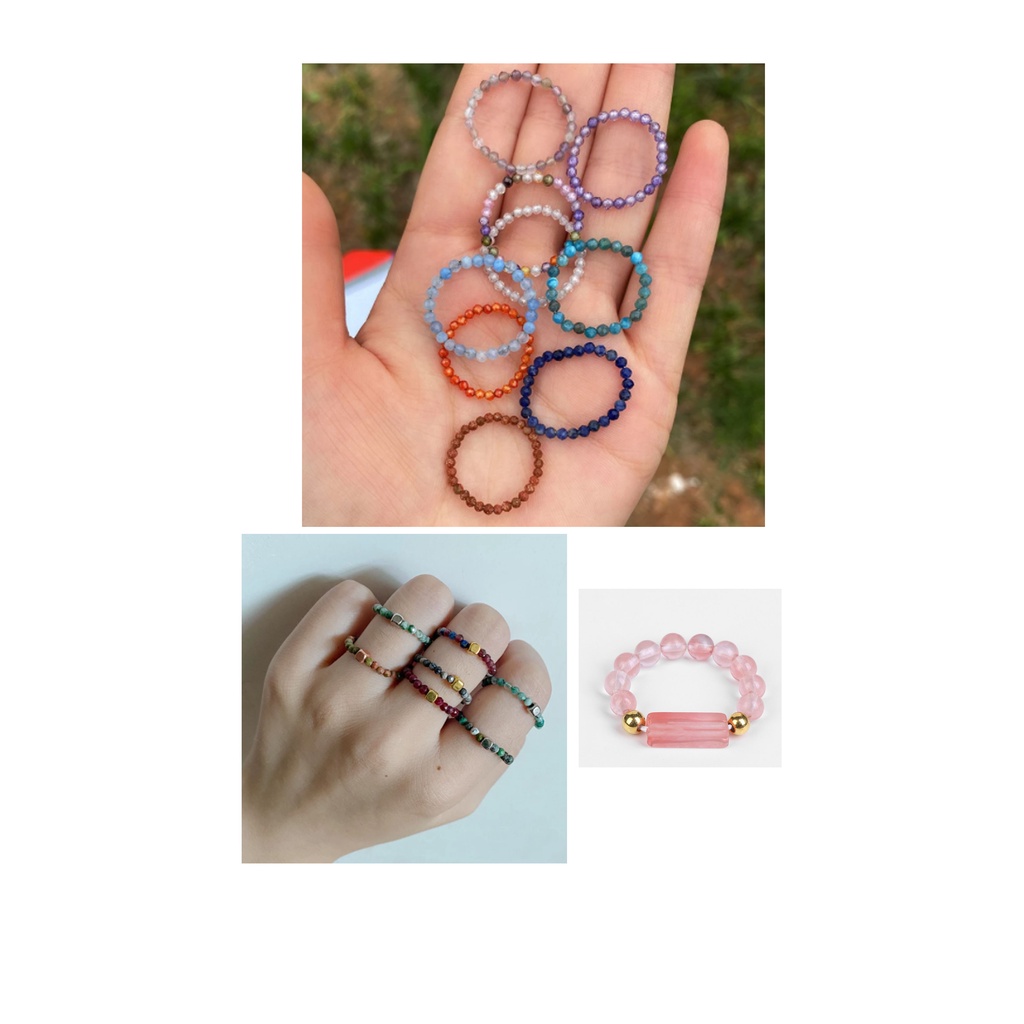 DIY Imitation Faceted Round Beads for Making Accessories 4MM