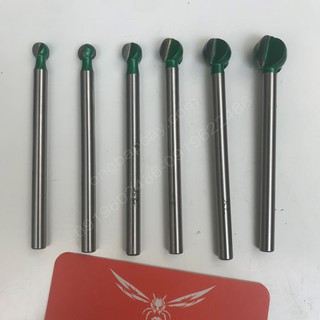 mũi táo dài cán 6mm,mũi làm gỗ lũa