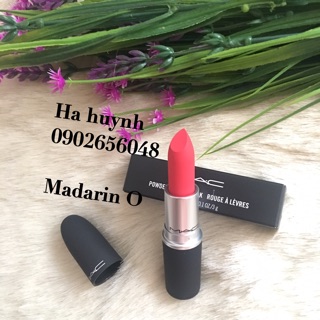 Son Mac Powder Kiss Madarin O chuẩn auth😍