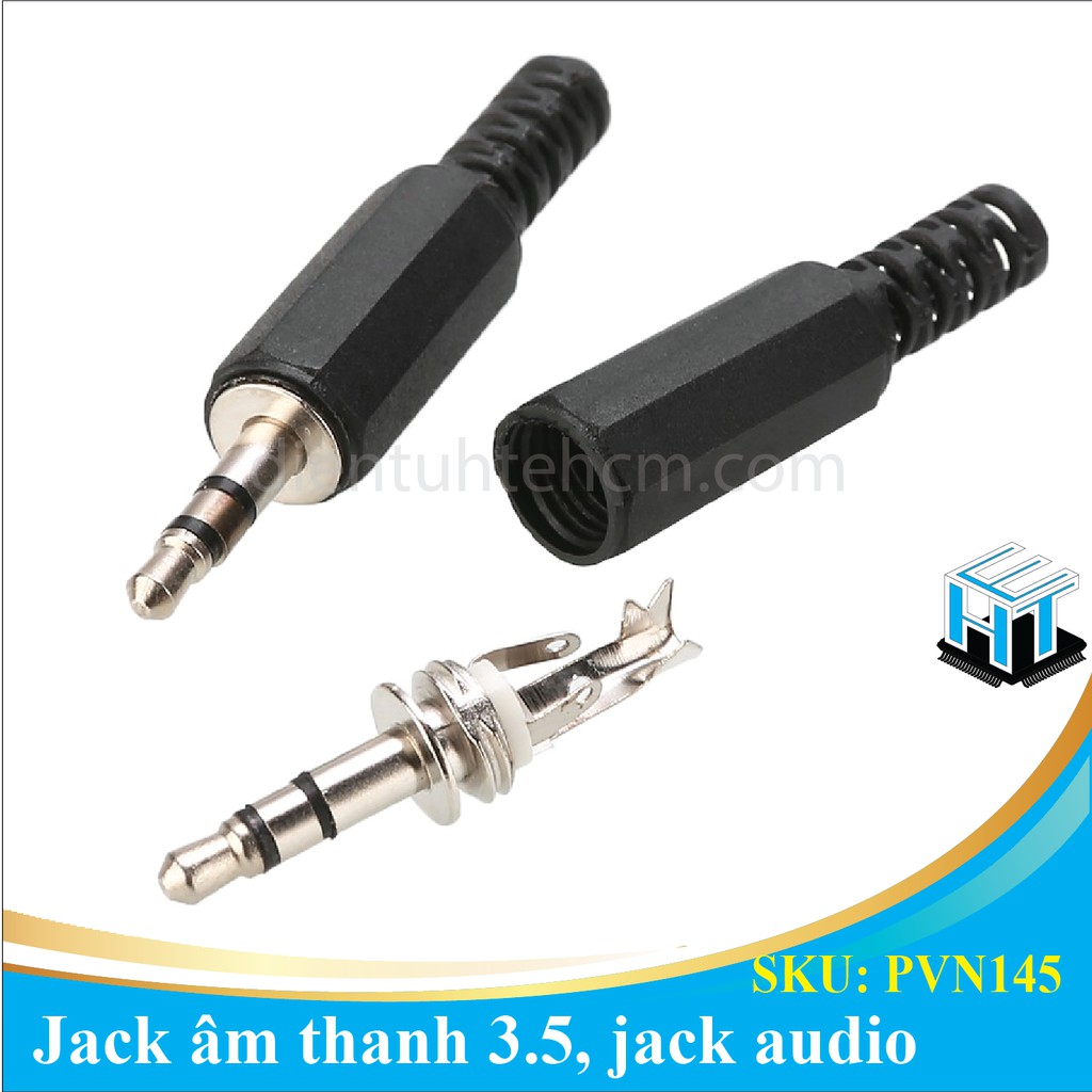 Jack âm thanh 3.5 đực, jack audio đực