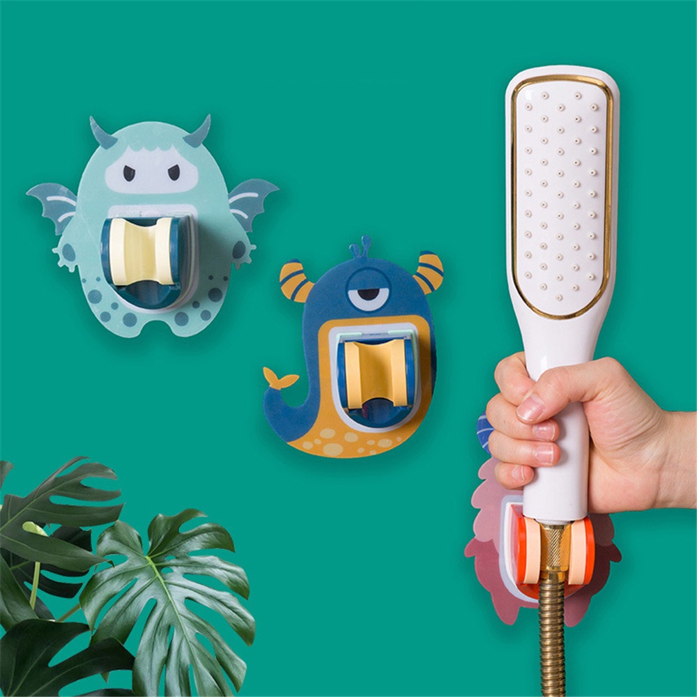 Móc Treo Đồ Gắn Tường Không Đục Lỗ Chống Nước Chống Bụi Họa Tiết Hoạt Hình Dễ Điều Chỉnh