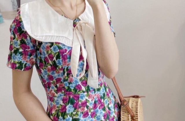 ĐẦM HOA TÍM - VÀNG - XANH CỔ BÈO