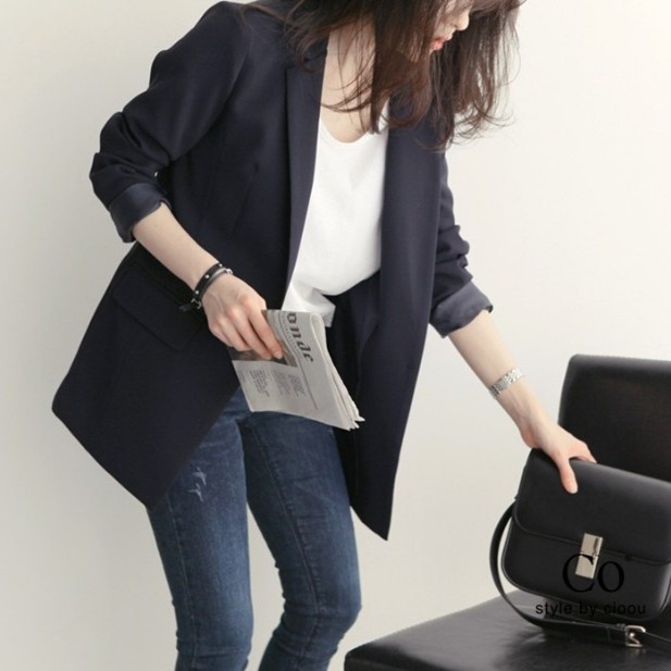 (HÀNG ORDER) Áo Blazer 1 cúc M024-1
