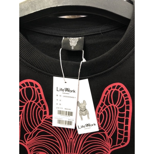 Áo nỉ Sweatshirt tay dài LifeWork big logo unisex nam nữ