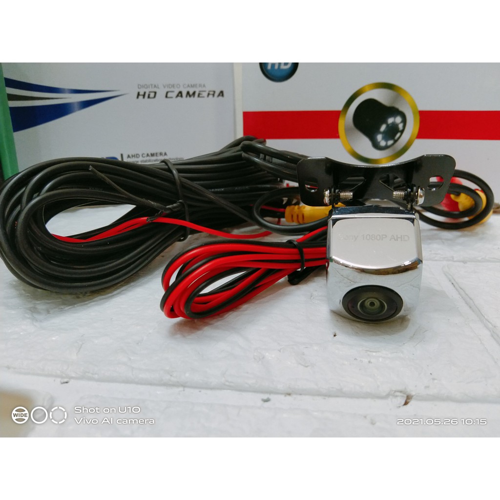 Camera Lùi Hồng Ngoại AHD 1080P, Camera Lùi AHD 1080p Siêu Nét Cho Màn Hình DVD Android- Camera De AHD hồng ngoại 2 chân