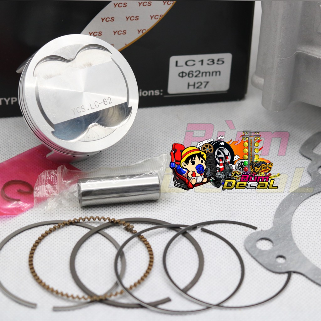 Lòng YCS 62mm H27 Exciter đầy đủ phụ kiện
