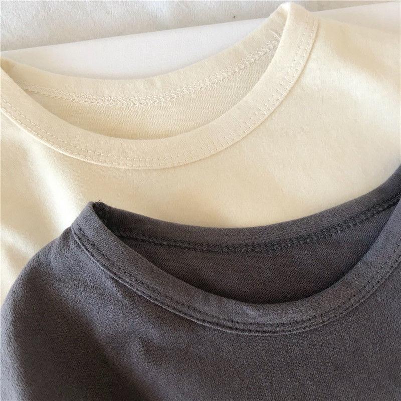 Áo Thun Ba Lỗ Dáng Rộng Phong Cách Hàn Quốc Thời Trang Xuân Thu Ttc249 Cho Bé Trai / Gái 3 Tuổi