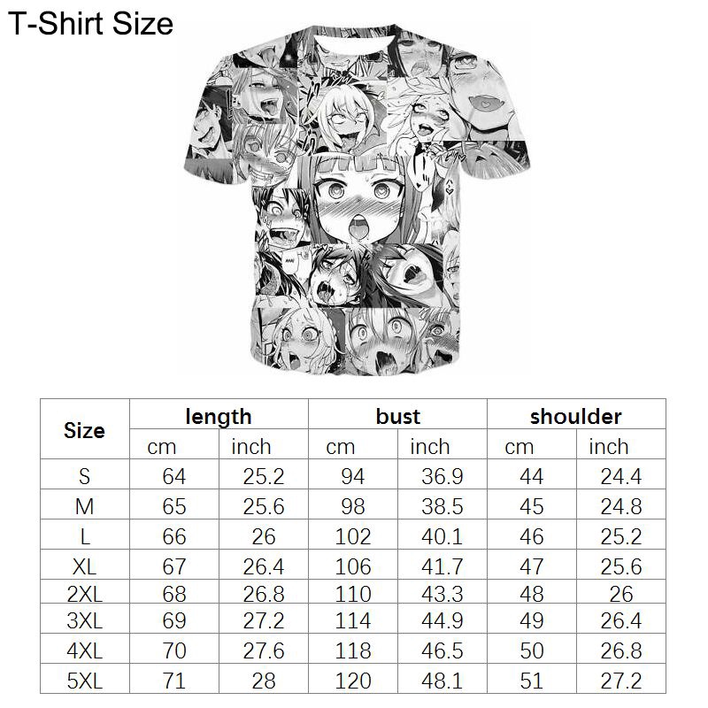 Ahegao Anime Face Hentai Manga 3D Printing Funny Hoodie Sweatshirt Suits Cosplay Costume