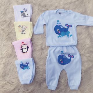 Combo 5 bộ từ sơ sinh đến 12 tháng tuổi