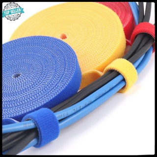 [Cáp sạc] Plastic Nylon Cable Manager Winder Cable Clip Ties Belting Strap