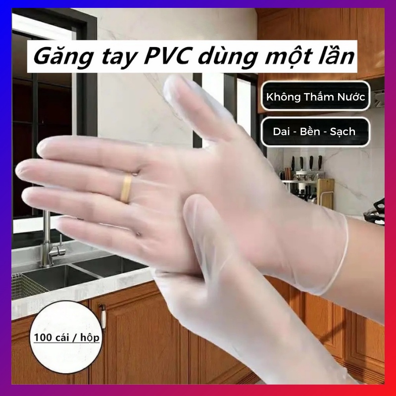 Găng Tay Nhà Bếp Găng Tay Cao Su Đa Năng Cao Cấp Chống Nước Chống Dầu Bảo Vệ Đôi Tay Chất Liệu An Toàn PVC TPE ZN010