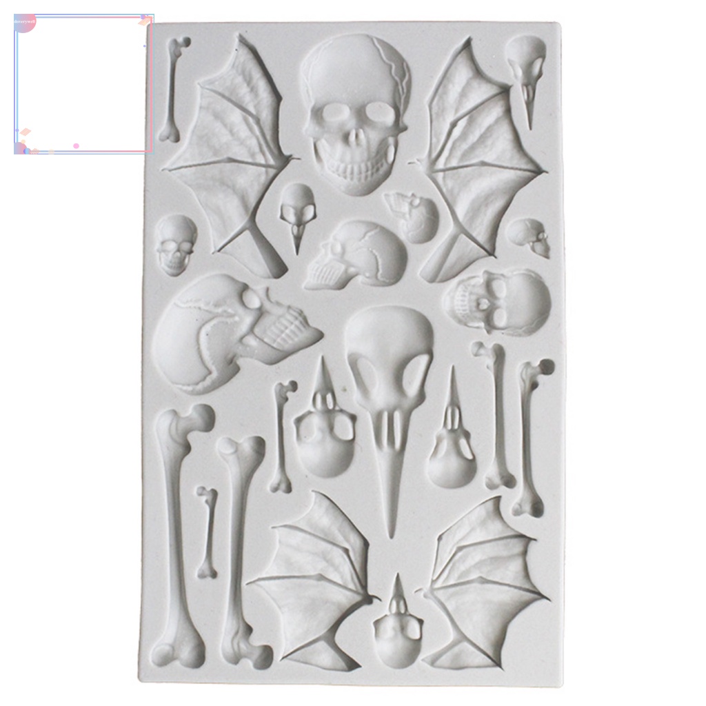 Khuôn Silicone Làm Bánh Chủ Đề Halloween Đa Năng Tiện Dụng