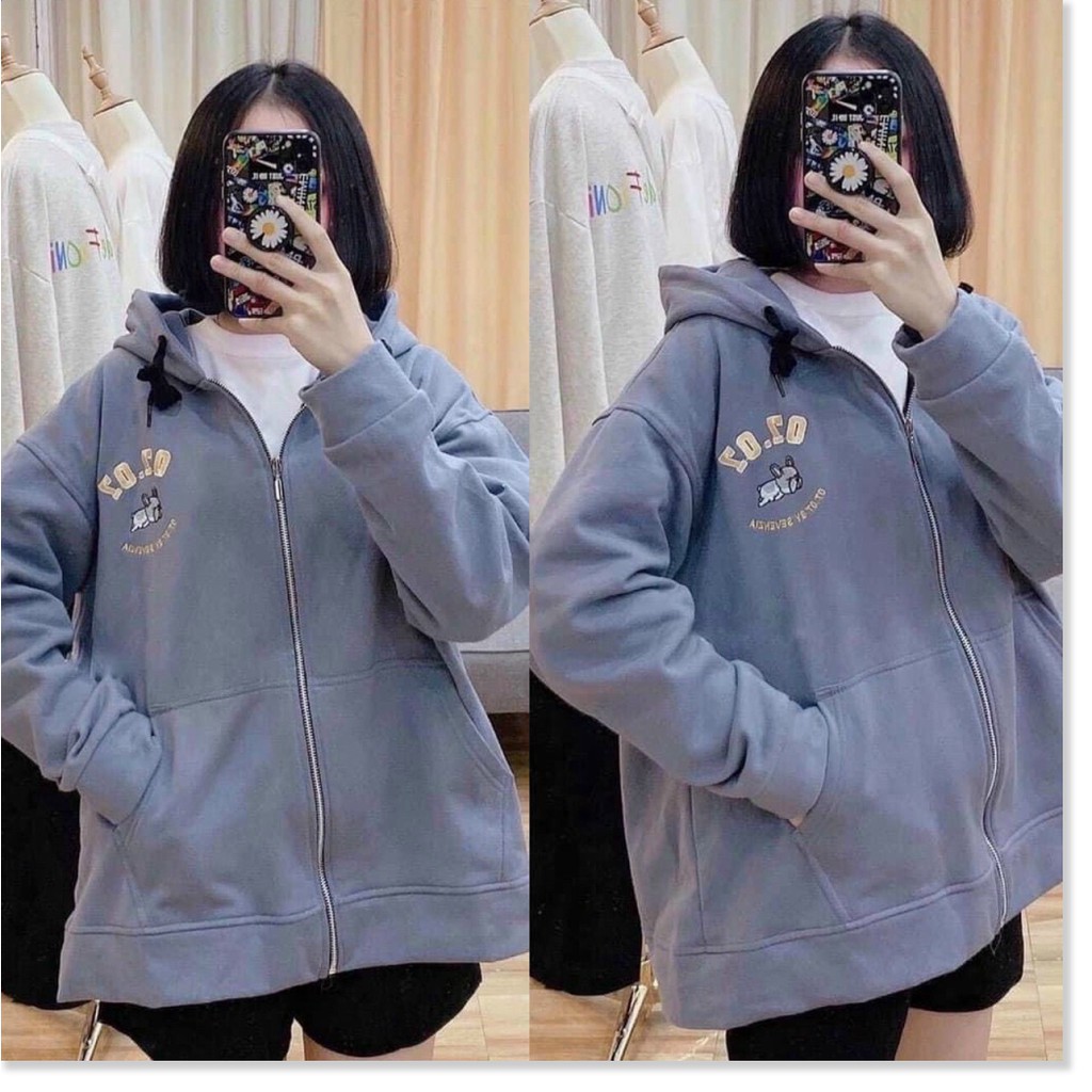 ( BIG SALE) ÁO HOODIES NAM, NỮ CÓ DÂY KÉO IN SỐ 07.07 CHẤT VẢI NỈ NGOẠI KHÔNG XÙ, MẶC CHỐNG NẮNG, ĐI CHƠI, ĐI HỌC, KÈM Ả | BigBuy360 - bigbuy360.vn