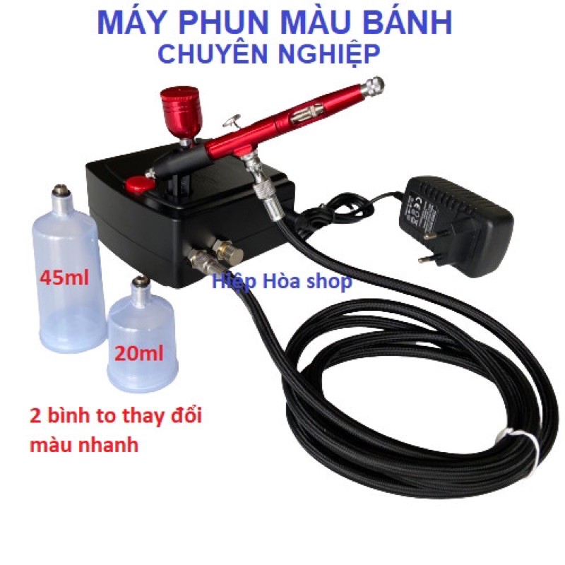 HHS bộ máy phun màu bánh cao cấp chuyên nghiệp