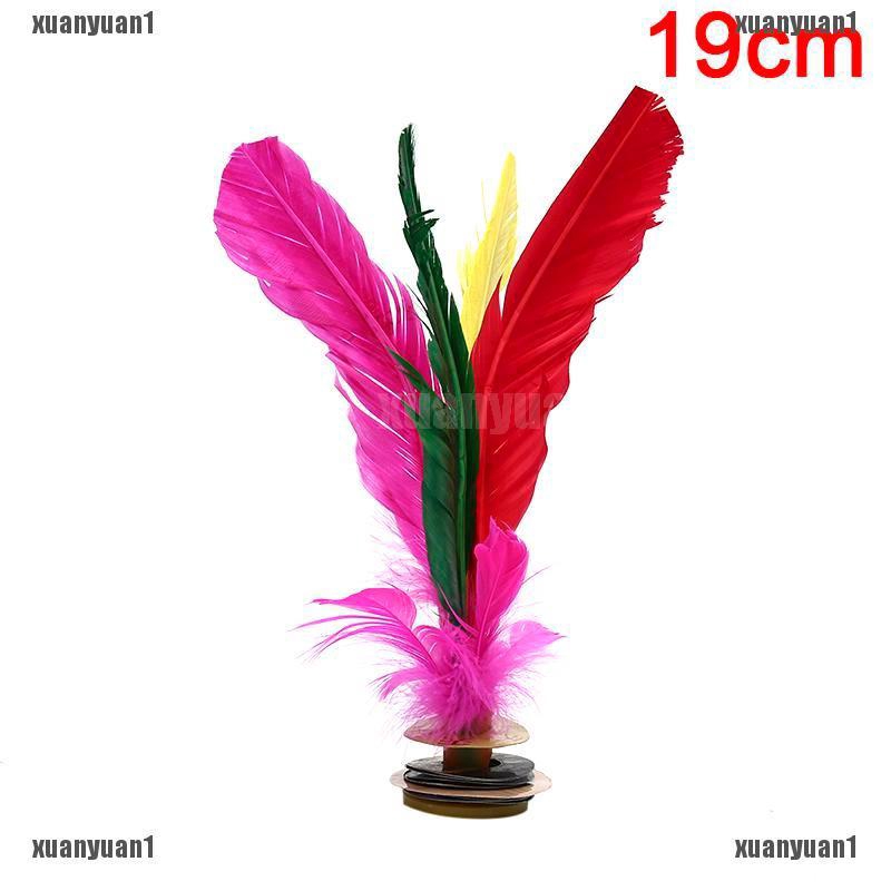 {XUANYUAN} China Jianzi Bánh Xe Đá Lông Ngỗng Sang Trọng