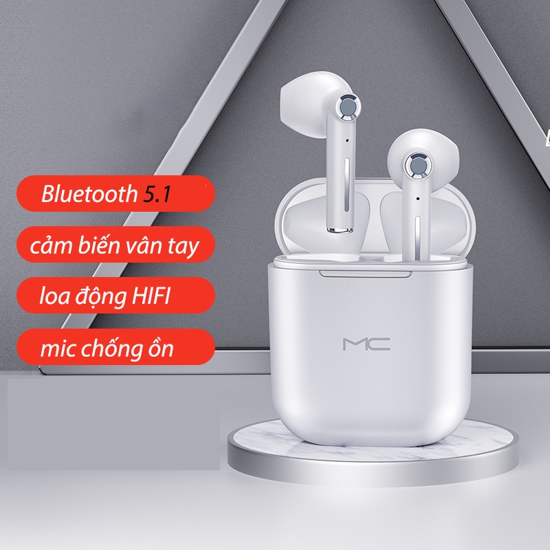 Tai nghe Bluetooth 5.1 MC không dây Chống Ồn gaming cho IPhone Samsung Huawei xiaomi Android laptop pc