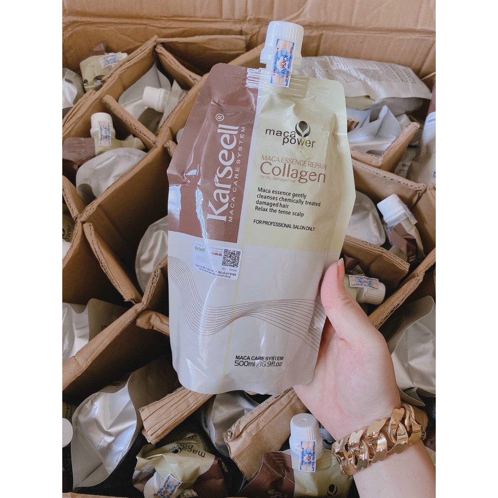 Ủ Dưỡng Tóc Collagen Karseell 500ml | BigBuy360 - bigbuy360.vn