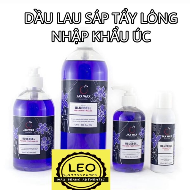 CHAI 1 LÍT DẦU LAU SÁP THỪA SAU KHI WAX