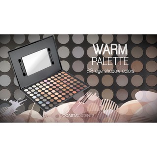 Bảng phấn mắt 88 màu coastal scents warm palette
