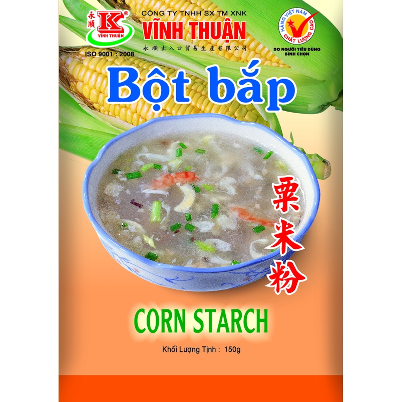 Bột bắp VĨnh Thuận, 400 gam