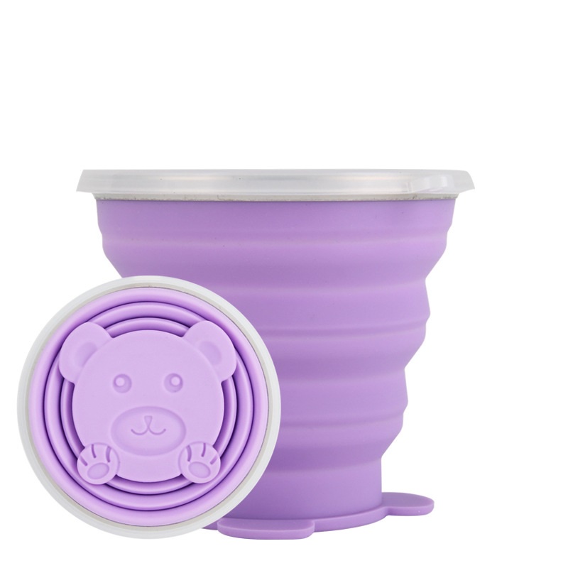 Cốc Nước Gấp Gọn Silicone