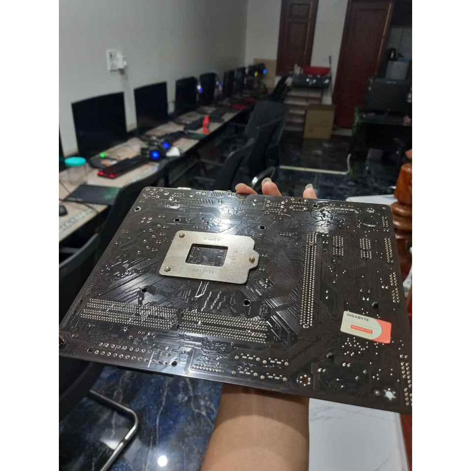 Main gigabyte H110 - DS2 socket 1151 hàng tháo net nguyên bản chuẩn hàng BH 3 Tháng(ko có chặn main)