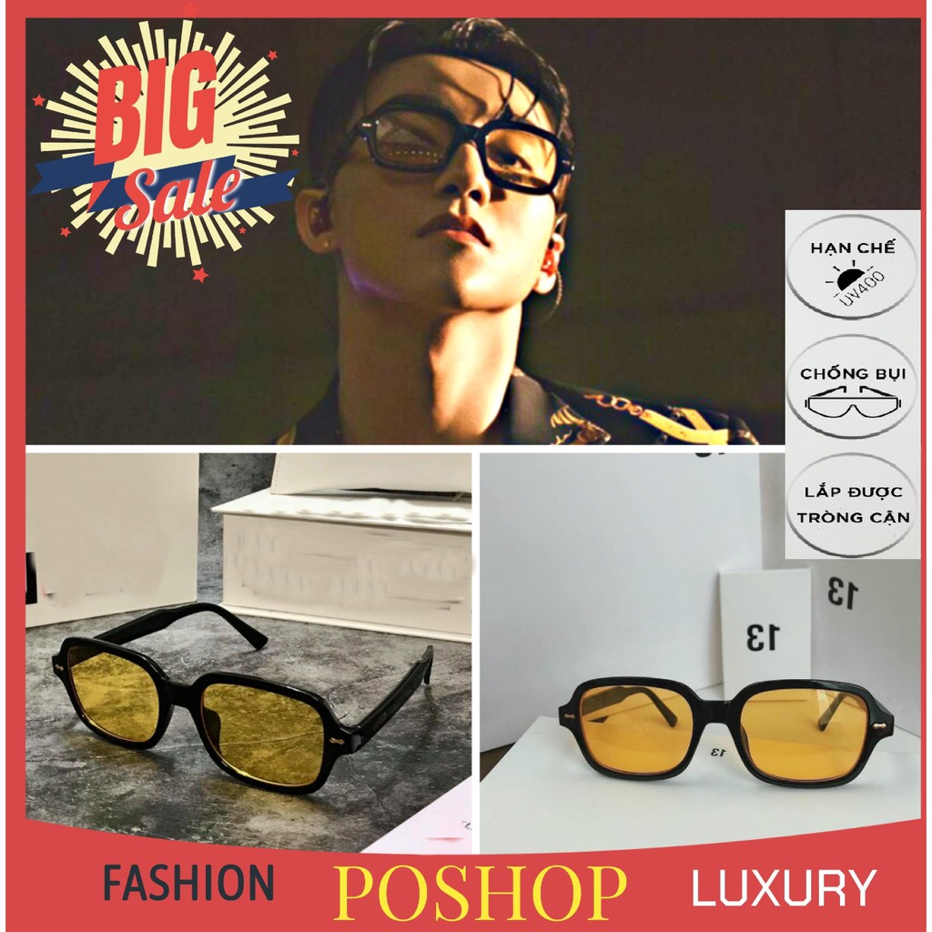 Mắt Kính mát nam nữ Kính râm hàn quốc cao cấp FULLBOX HÃNG POSHOP kiểu Sơn Tùng trend | BigBuy360 - bigbuy360.vn