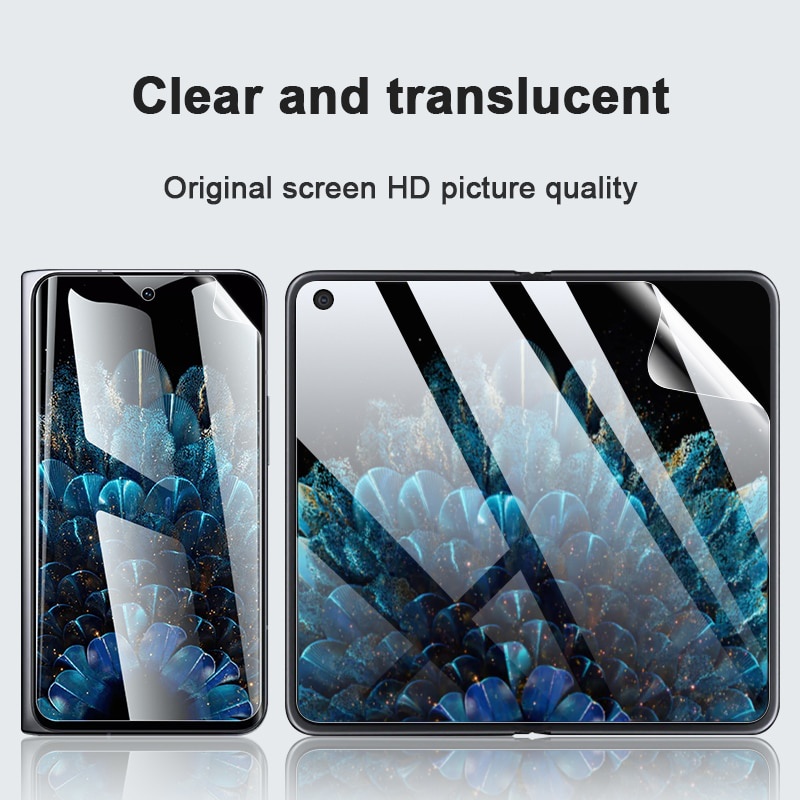 Miếng dán bảo vệ màn hình 3D 2 trong 1 cho Oppo Find N