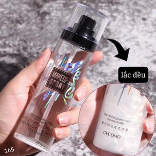 Xịt Khóa Nền - Xịt Khóa Makeup Giữ Lớp Trang Điểm Lâu Trôi Bắt Sáng Kiềm Dầu