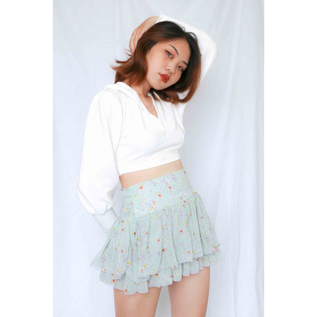 TEENAGE FEVER SKIRT | Váy ngắn 2 tầng | BigBuy360 - bigbuy360.vn