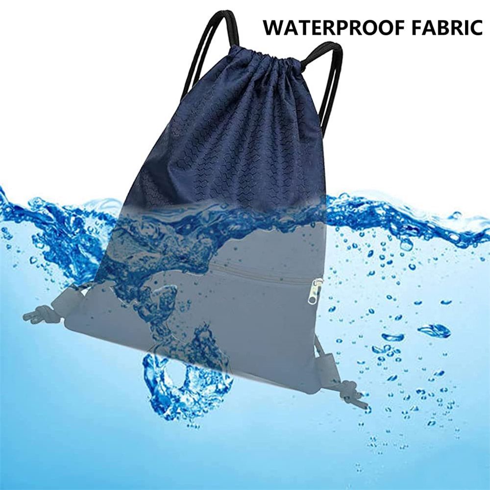 NIUYOU [Ready Stock] Waterproof Oxford Bag Foldable Drawstring Backpack