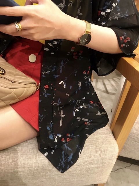 Áo Kimono Hoa