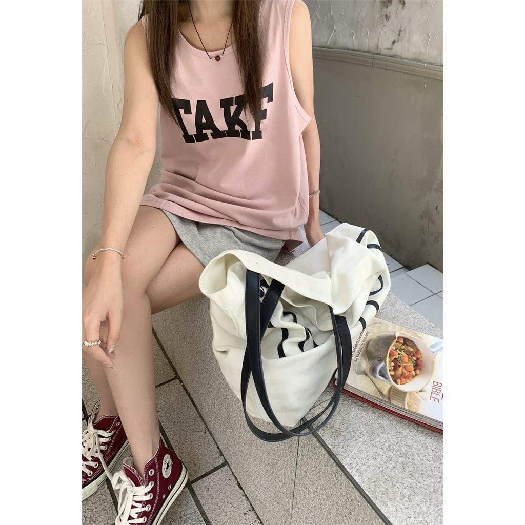 Áo Thun Nữ Cộc Tay In Chữ Thời Trang hip hop