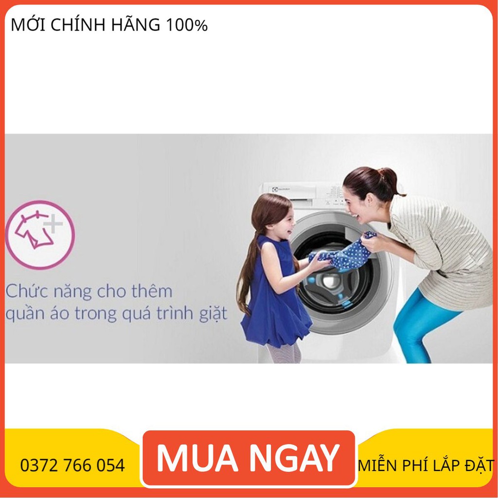 Máy giặt Electrolux 8kg lồng ngang EWF8025EQWA